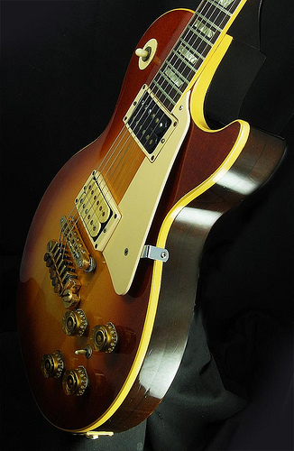 gibson les paul guitar famous electric